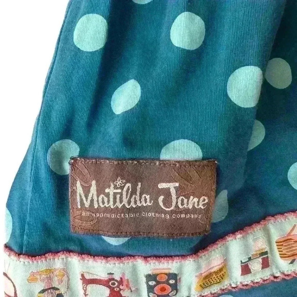 Matilda Jane NWOT Girls MATILDA JANE Wonderment Making My Way Dress size 8 - Picture 5 of 8